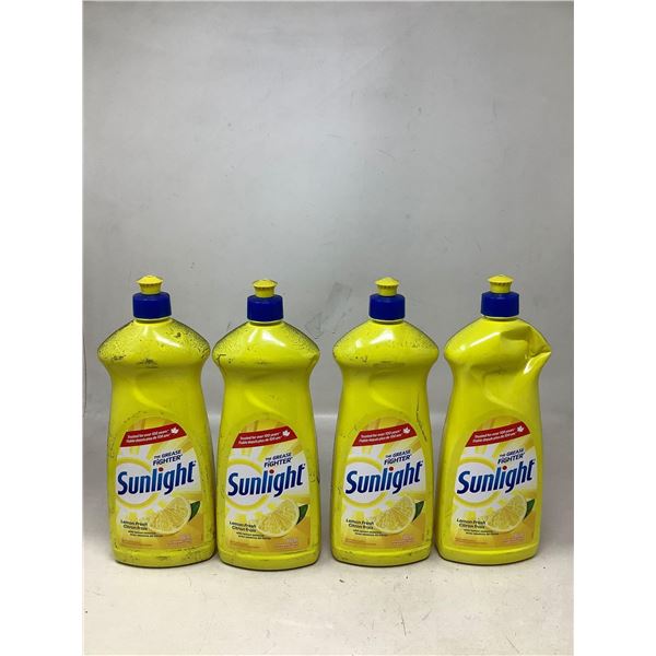 Sunlight, Lemon Fresh Dishwashing Liquid 4X800ml