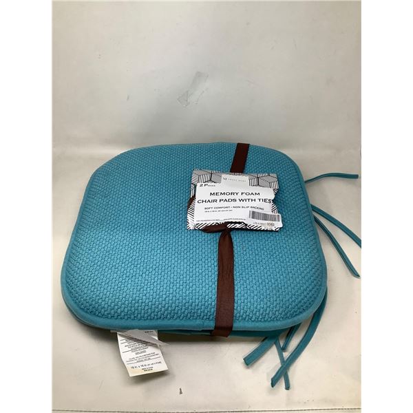 Sweet Home Memory Foam Chair Cushion, 2 pk