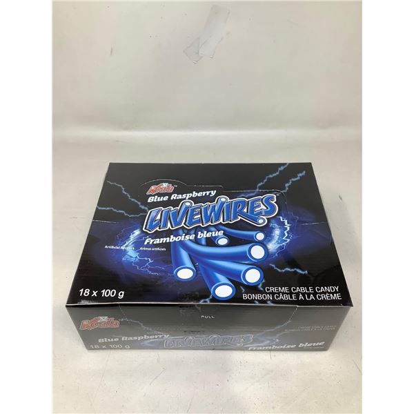 Koala Livewires Cable Candies - Blue Raspberry Flavor 18X100g