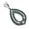 Image 2 : Silver Blue Diamond(0.58ct) Rhodium Plated Pendant (~weight 3.3g)