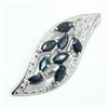 Image 3 : Silver Blue Sapphire(2.75ct) Rhodium Plated Pendant (~weight 2.95g)