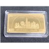 Image 2 : Atlantis mint 1 troy ounce USA $100.00 cased wafer bar .999 fine iron