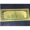 Image 2 : United States of America Gold Foil $100 Certificate collector note