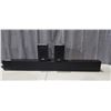 Image 1 : SAMSUNG Harmon Kardon Model HW-Q90R 4 pc sound bar system with remote incl sound bar, sub woofer and