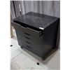 Image 3 : Six Drawer Dark Dresser/storage cabinet on wheels
