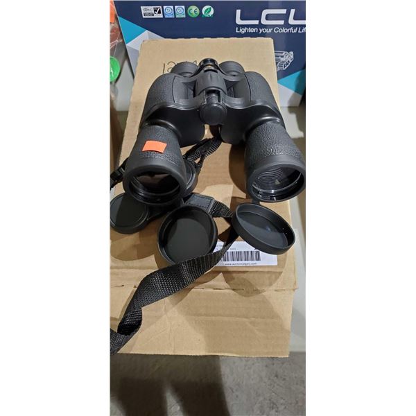 Baigish Binoculars 20 x 50, 56m/1000m NEW with case