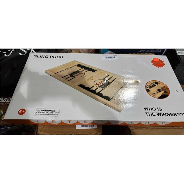Sling Puck wooden Game board