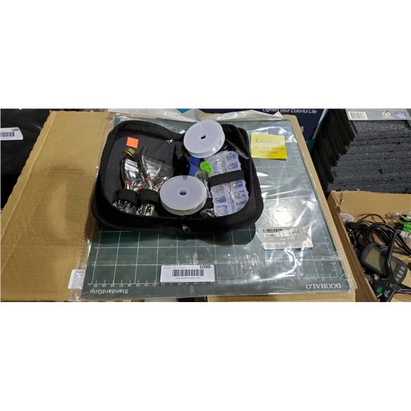 Crafts with cutting mat and necklace jewelry making set