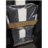 Image 4 : Metal Garage 3 piece Storage Cabinet Set NEW includes large 2 door locker, 2 door floor cabinet and 