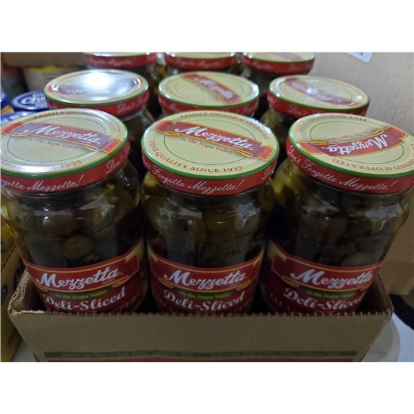 Mezzetta deli sliced jalapeno peppers case lot 6 x 473ml