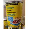 Image 2 : No Name Brand Cherry Pie Filling case lot 12 x 540ml