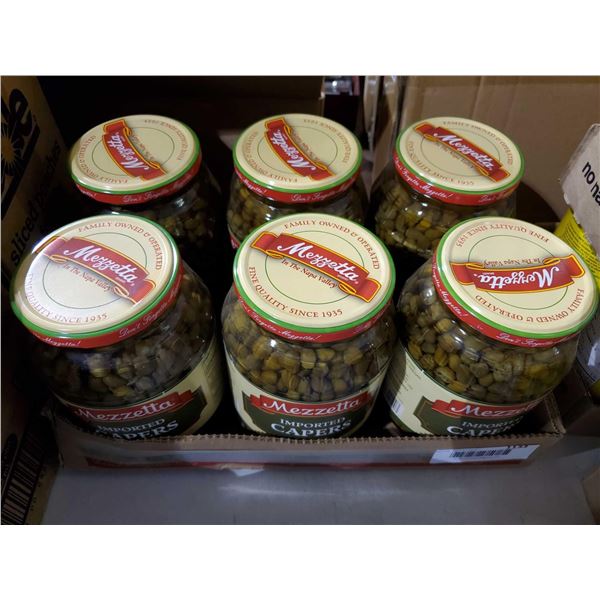 Mezzetta Imported Capers case lot 6 x 946ml