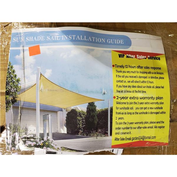 Sunshade Sail 8x10