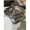 Image 1 : Universal Kitchen Drain insert stainless steel with stopper