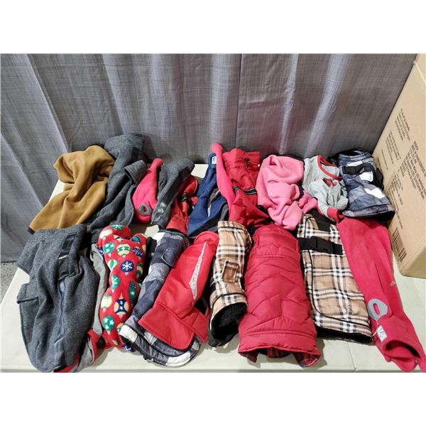 Lot of 20 assorted Pet jackets and sweaters