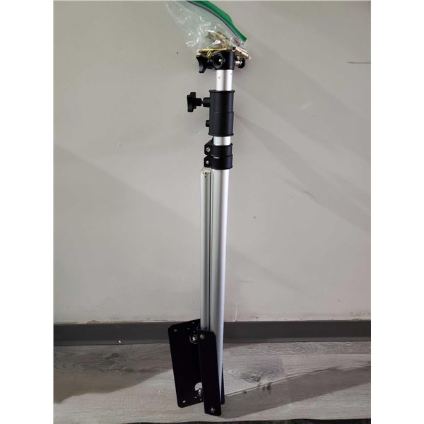 Audio Video media stand aluminum adjustable with hardware