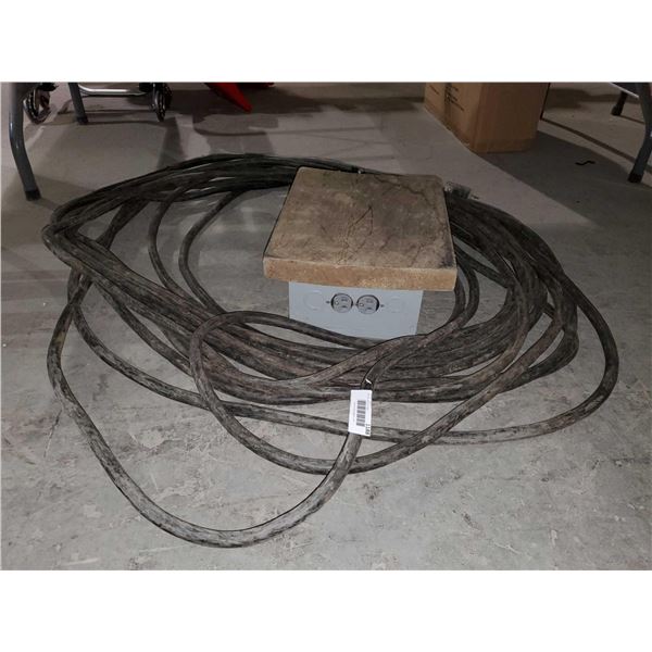 Heavy Duty extention cord with junction box