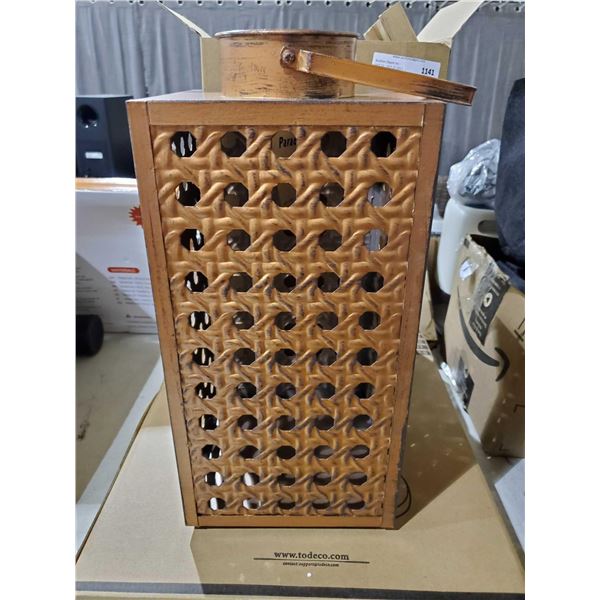 Paradise copper style indoor/outdoor lantern NEW