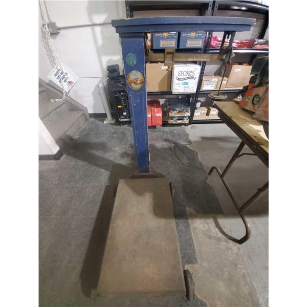 Antique Fairbanks Platform Beam Scale