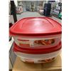 Image 2 : Rubbermaid 1.5 Gal large containers lot of 1