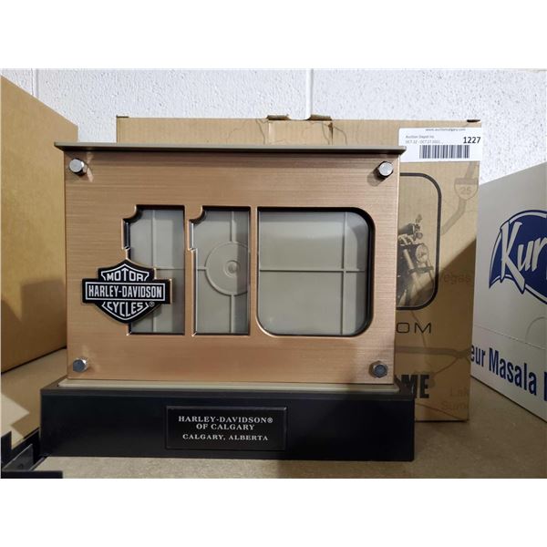 Harley Davidson Picture Frame desk set