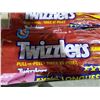 Image 3 : Twizzlers pull n peel cherry lot of 3 x 652g