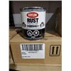 Image 1 : Krylon rust protection paint Gray case lot of 2 x 946ml