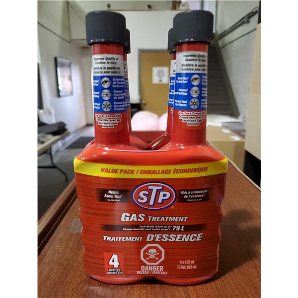 STP Gas Treatment Lot of 4 x 155ml