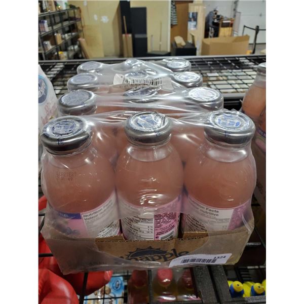 Snapple Kiwi Strawberry case lot of 12 x 473ml