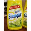 Image 2 : Sunlight Dish detergent lot of 4 x 800ml