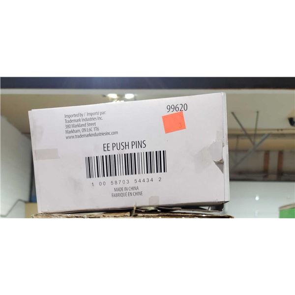 Push Pin Tacks case lot of 9 x 150