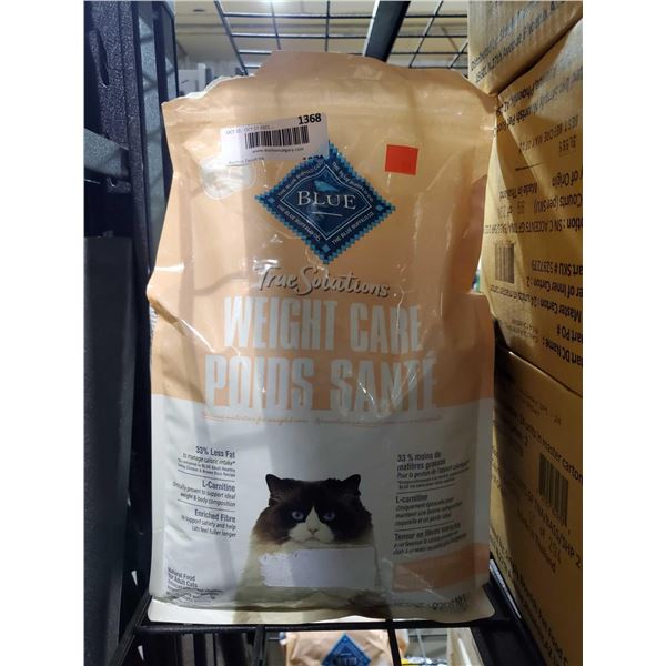 Blue Buffalo weight care cat food 2.7KG