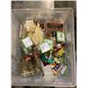Image 1 : Tote of assorted hand made christmas decor