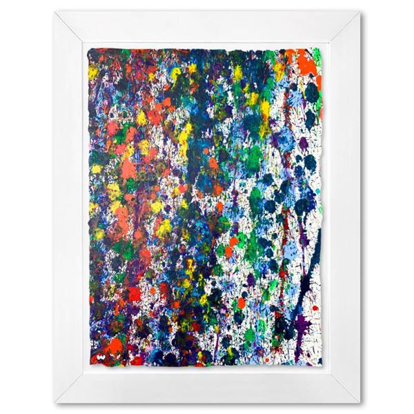 Wyland Original "Coral Reef 5" Original Watercolor On Paper