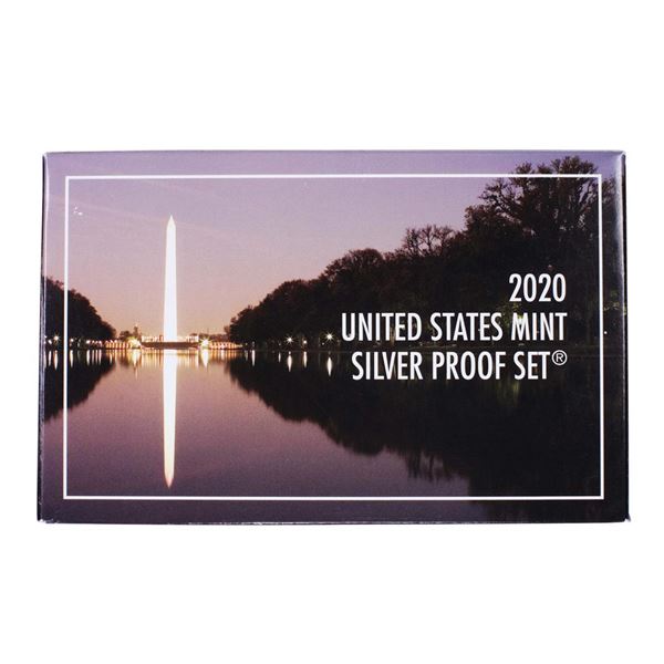 2020-S United States Mint Silver Proof Set with Box and COA