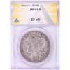 Image 1 : 1884-S $1 Morgan Silver Dollar Coin ANACS EF45