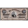 Image 1 : 1864 $50 The Confederate States of America Note
