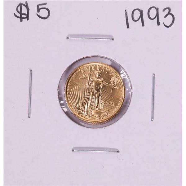 1993 $5 American Gold Eagle Coin