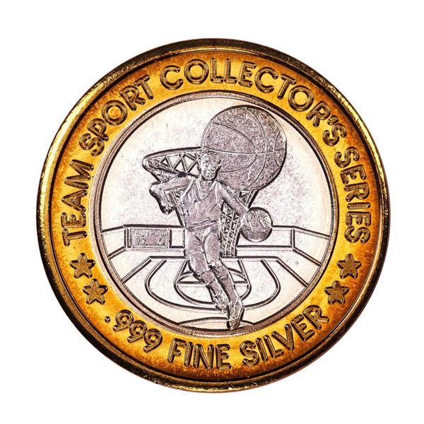 .999 Fine Silver Station Casino St Charles Missouri $10 Limited Edition Gaming Token