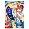 Image 1 : Alfredalexander Gockel "Freedom Of Ny" Limited Edition Giclee On Canvas