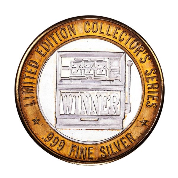 .999 Fine Silver Casino St. Charles Riverfront $10 Limited Edition Gaming Token