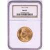 Image 1 : 1911 $10 Indian Head Eagle Gold Coin NGC MS62