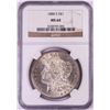 Image 1 : 1880-S $1 Morgan Silver Dollar Coin NGC MS64