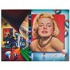 Image 1 : Ferjo Original "Glamorous Marilyn" Original Oil On Canvas
