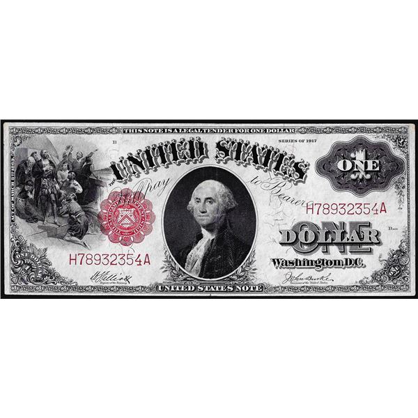 1917 $1 Legal Tender Note