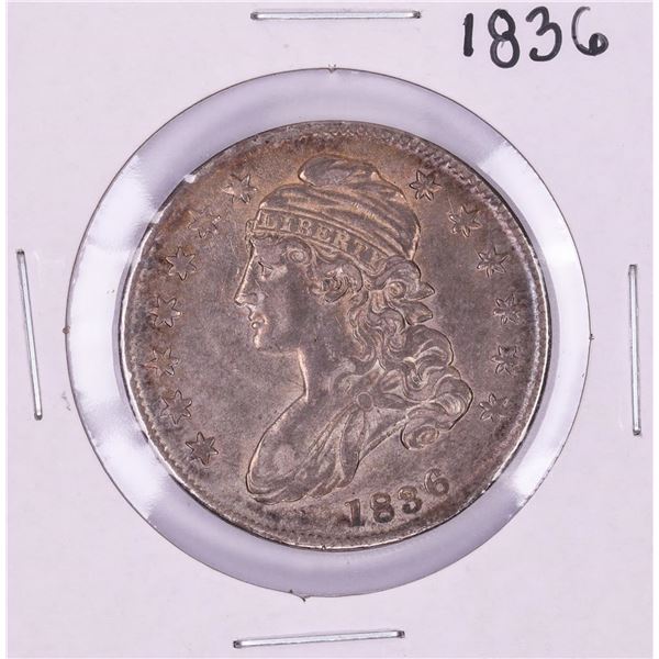 1836 Lettered Edge Capped Bust Half Dollar Coin