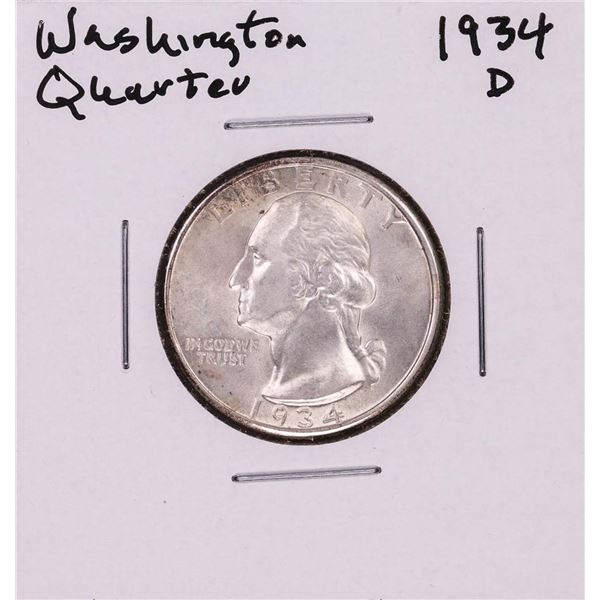 1934-D Washington Quarter Coin