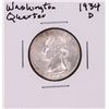 Image 1 : 1934-D Washington Quarter Coin