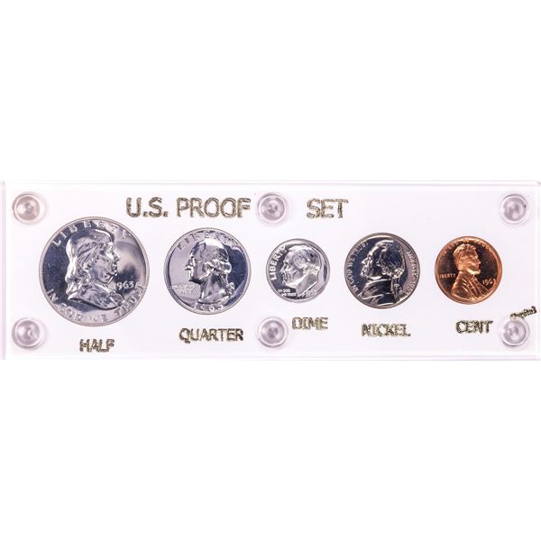 1963 (5) Coin Proof Set