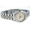 Image 3 : Rolex Ladies Stainless Steel Silver Index Datejust Wristwatch